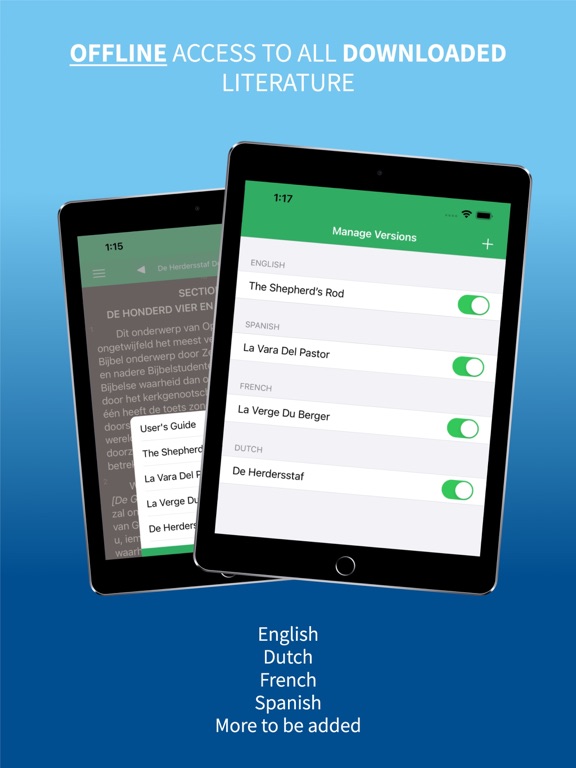 The Shepherd's Rod Series iPad screenshot 2 - Reference app