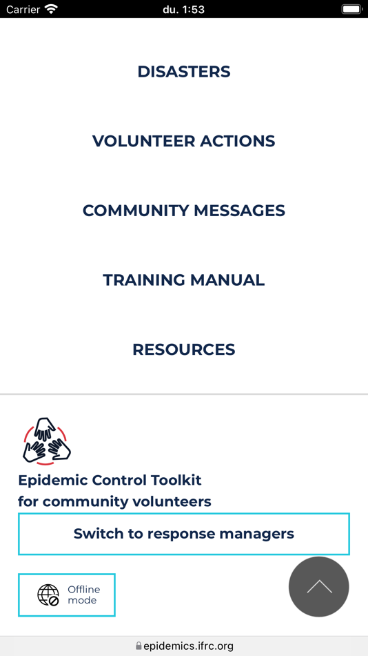 #3. Epidemic Control Toolkit (iOS) By: Federation Internationale des Societes de la Croix-Rouge et du Croissant Rouge