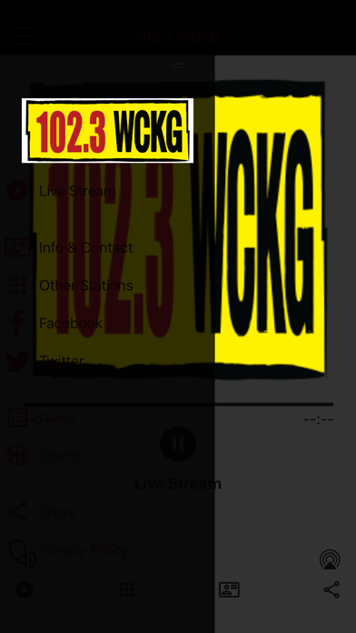 AM 1530 WCKG Chicago Screenshot