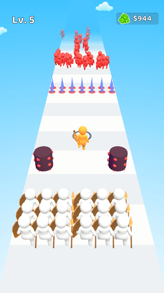 #5. Arrow Crowd (iOS) 由: Ozan Kasikci