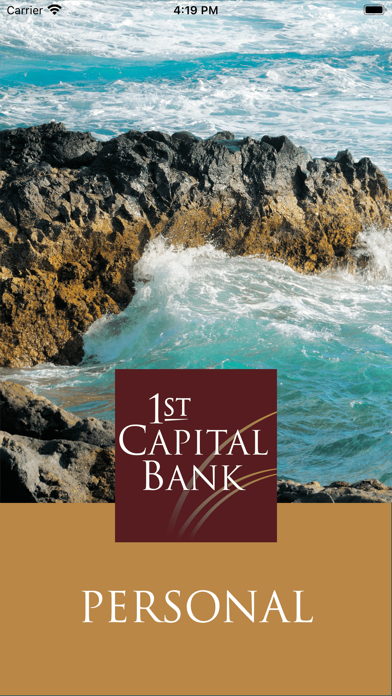 1st Capital Bank My Mobile App Screenshot