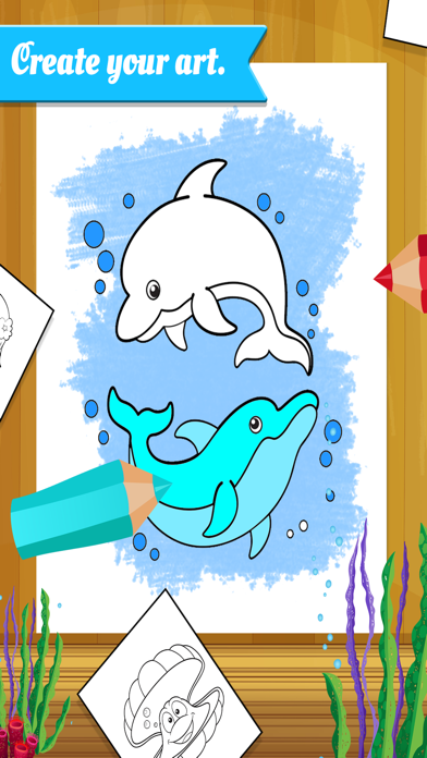 Coloring Book - Draw & Color Screenshot