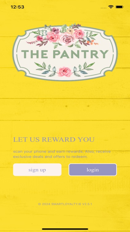 The Pantry Loyalty App