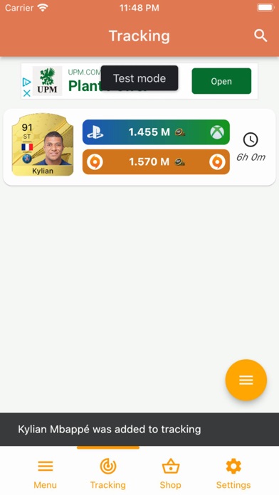 FUT Price Now Screenshot