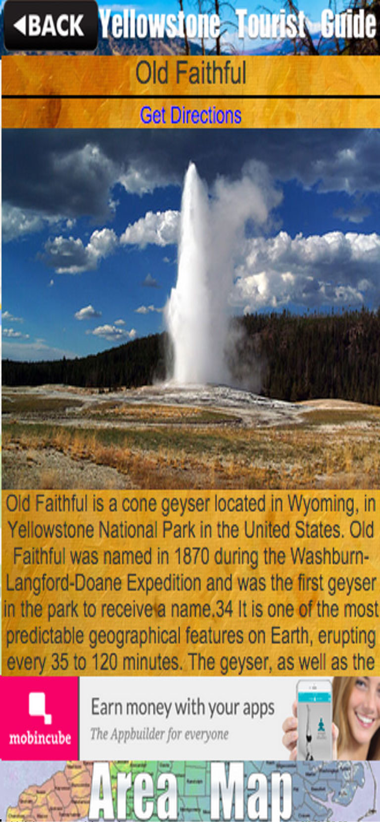 Yellowstone Tourist Guide