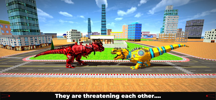 Dino Robot Car Transformation