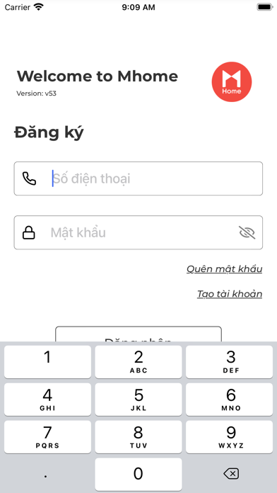 MHome Quản Lý Screenshot