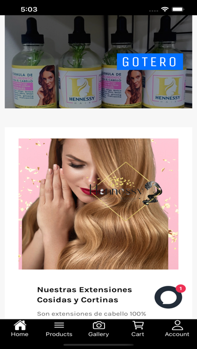 Hennessyhair Screenshot