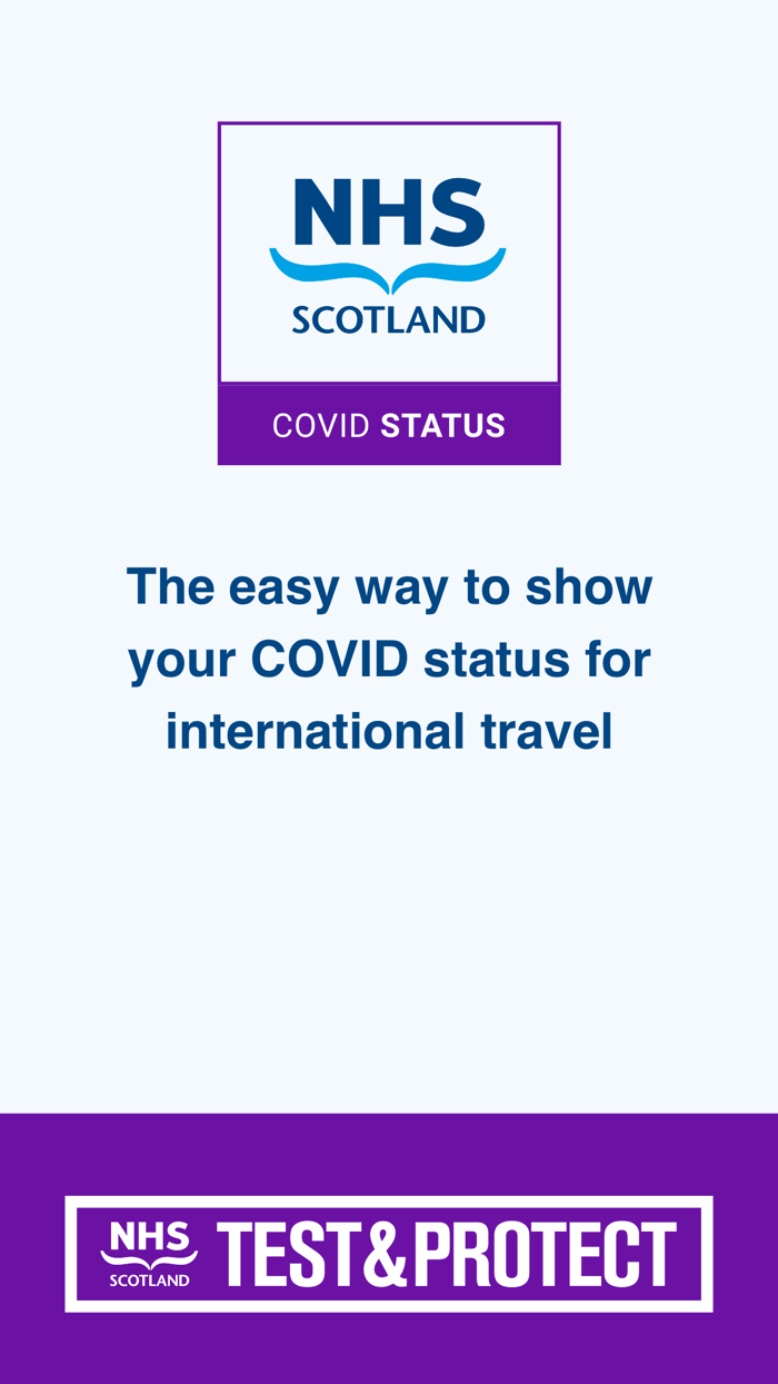 NHS Scotland Covid Status
