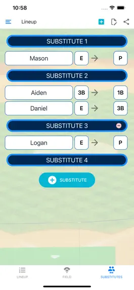 Game screenshot Baseball Lineup Cards hack