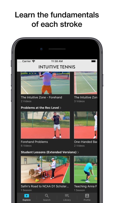 Intuitive Tennis Screenshot