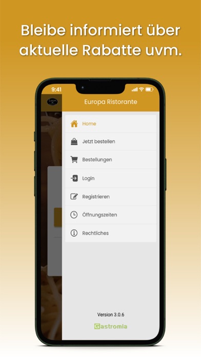 Europa Ristorante Screenshot