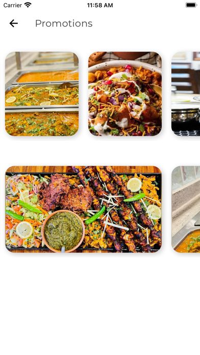Salt & Pepper Indian Cuisine Screenshot