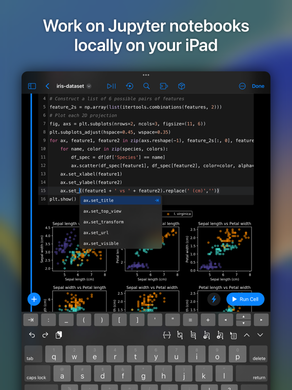 Screenshot #5 pour Juno – Python and Jupyter