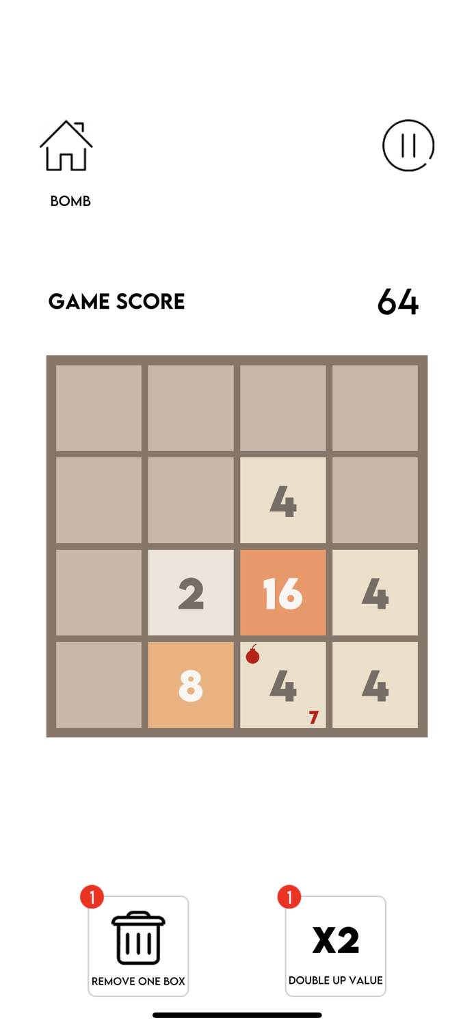 2048 Challenge Easy Hard