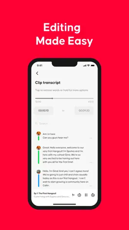 Game screenshot Callin - Social Podcasting apk