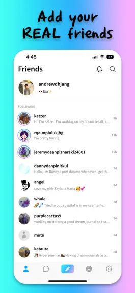 Game screenshot Dreamkle: My Social Journal apk