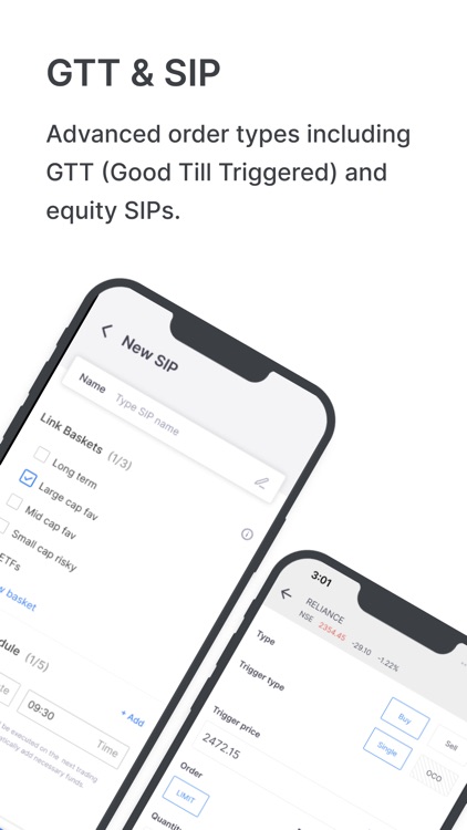 Zerodha Kite - Trade & Invest