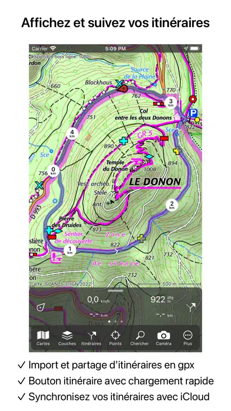 Topo GPS - Carte topographique screenshot 2 of 10