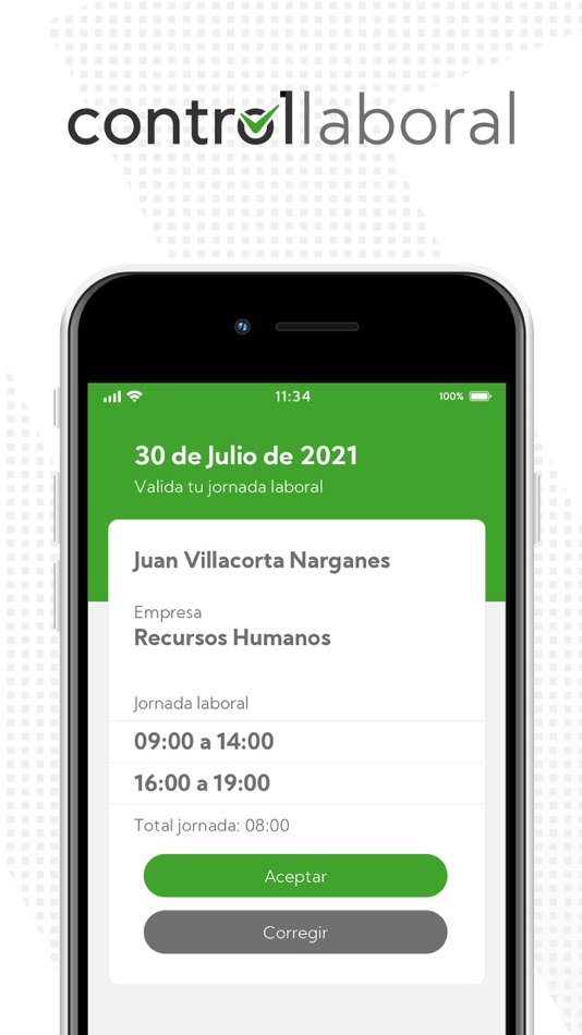 #1. Control Laboral (iOS) 由: Oregon Comercial