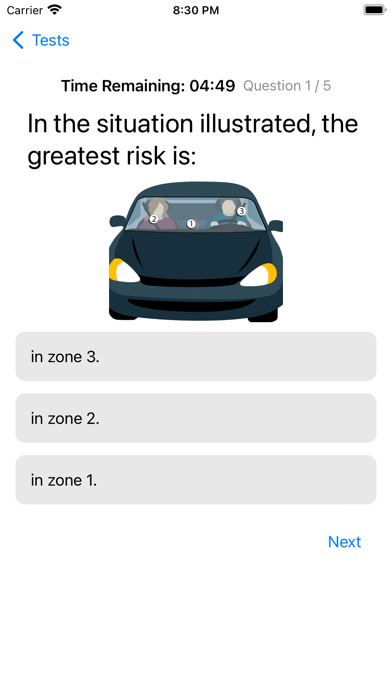Quebec Driving Test C5 Ace Screenshot