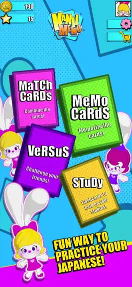 Game screenshot Kanji Memo! Japanese JLPT Game mod apk