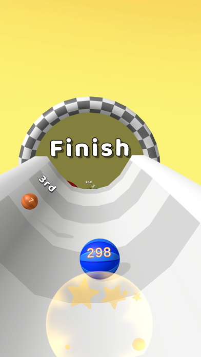 Bumpy Ball Race Screenshot