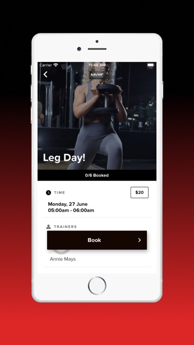 MVMT Fitness Club Screenshot