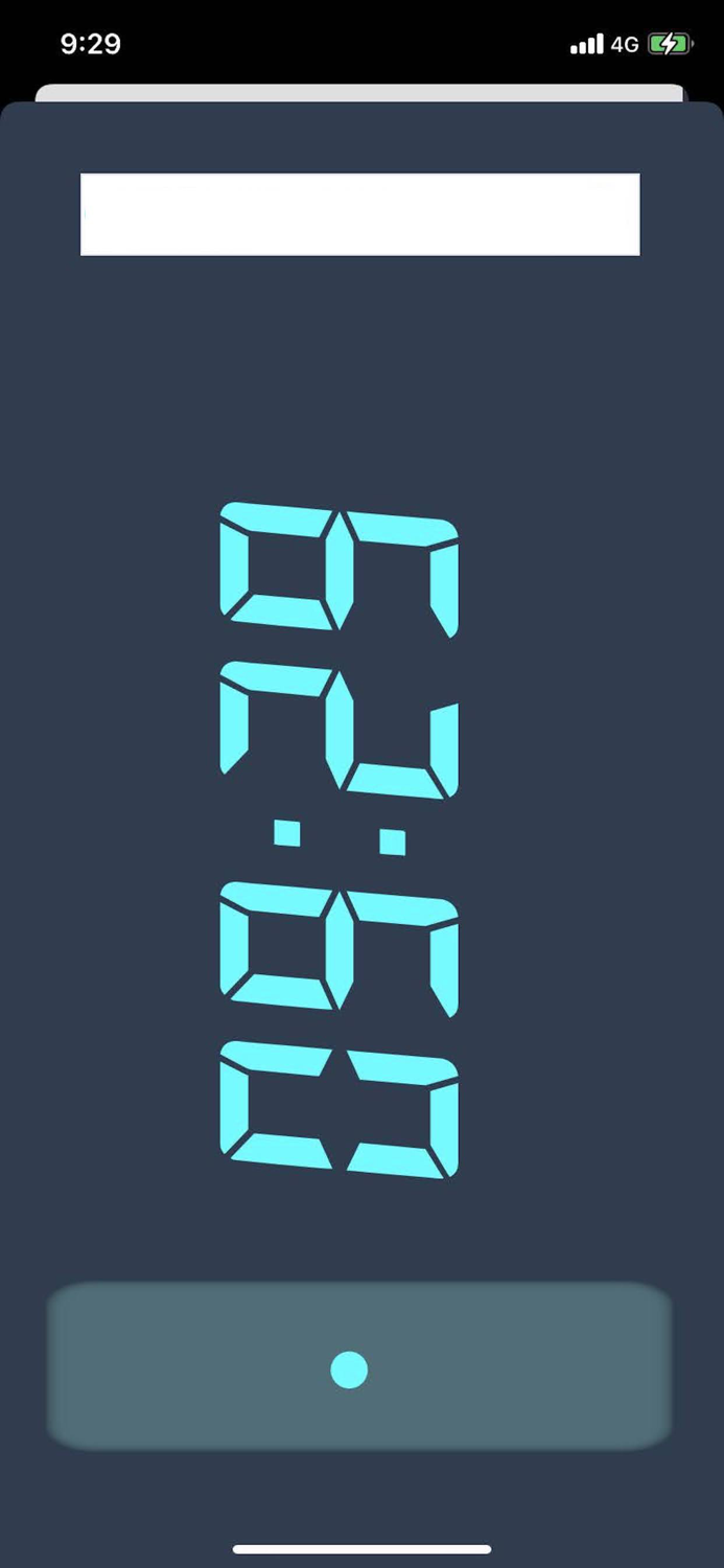 BatteryNow  Big Digital Clock