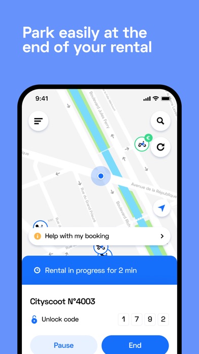 Cityscoot Screenshot