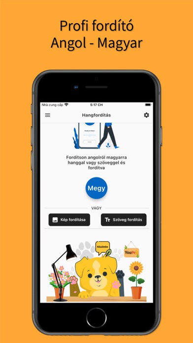 English to Hungarian App Screenshot