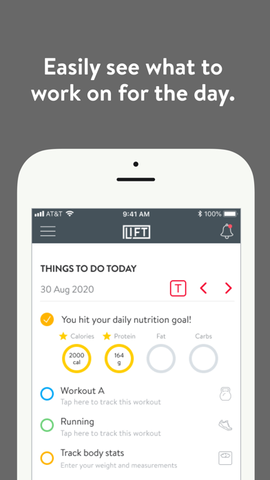 LIFT Training Screenshot