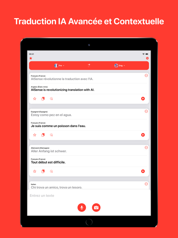 Screenshot #4 pour AISense Traducteur