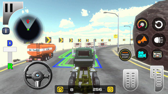 Oil Transport Refinery Sim