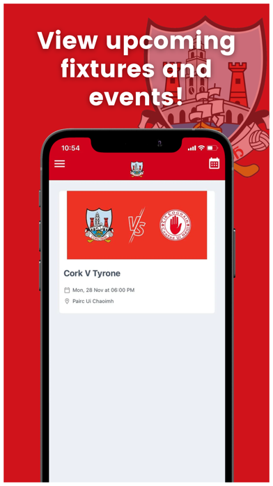 Cork GAA Official Screenshot