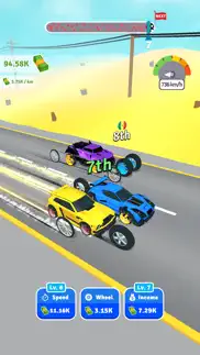 wheel merge race iphone screenshot 3