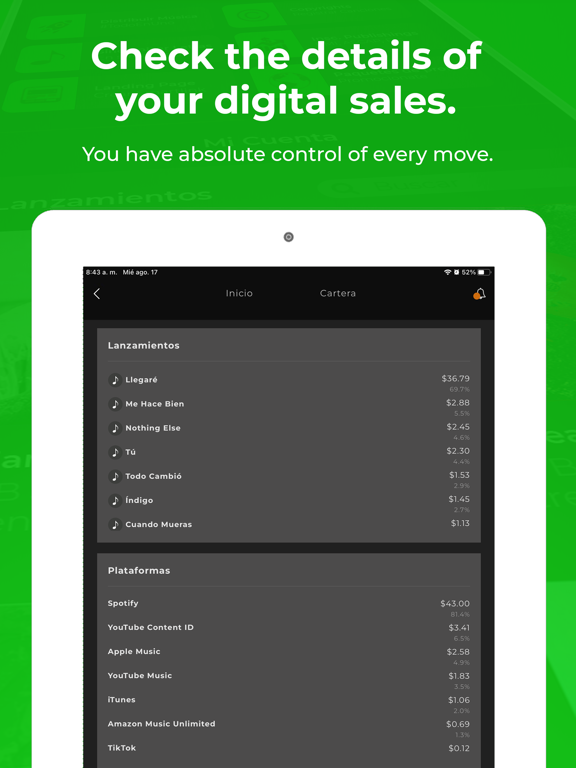Mh Musik iPad screenshot 6 - Music app