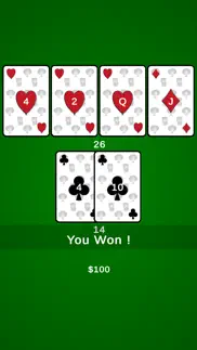 blackjack 21 aa iphone screenshot 1
