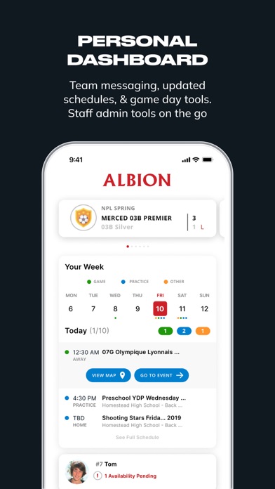 ALBION Connect Screenshot