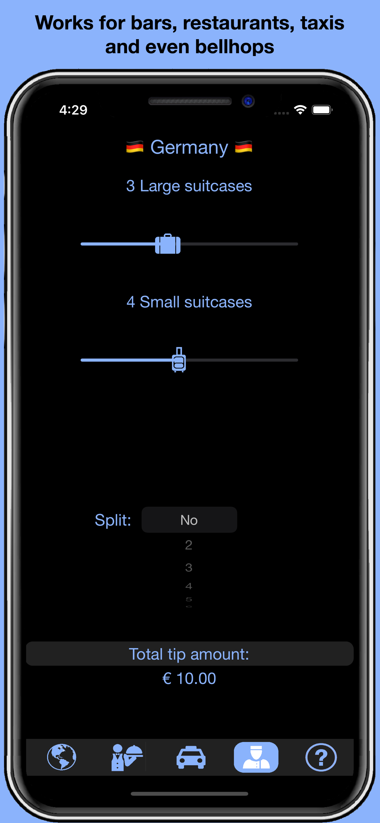 Ultimate Travel Tip Calculator screenshot 4