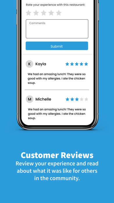 MyMeal - Find Safe Restaurants Screenshot