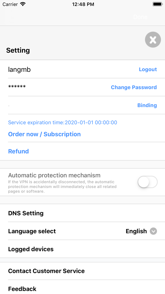 #5. Cheetah Vpn Proxy for WiFi 4G (iOS) Podle: Ywvision Pte Ltd