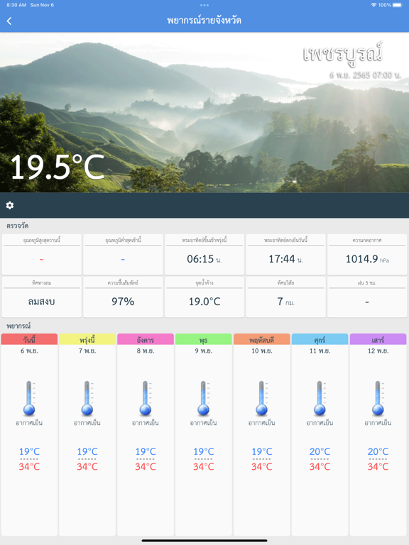 Thai Weatherのおすすめ画像1