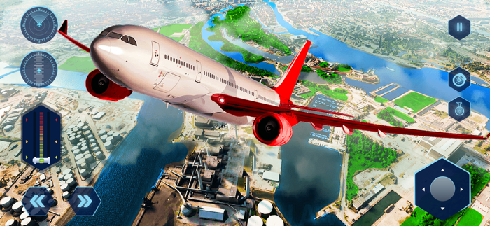 Plane Flight Simulator game