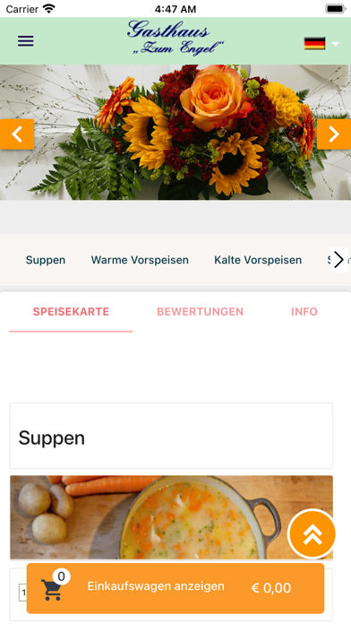 Restaurant Zum Engel Screenshot