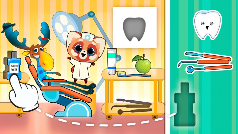 #8. Puzzle Professions 2-5 years (iOS) Door: Vidloonnya Reborn