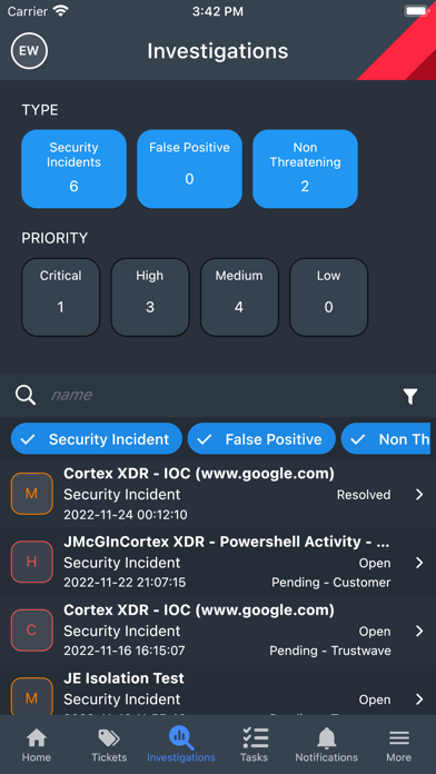 Trustwave Fusion Screenshot