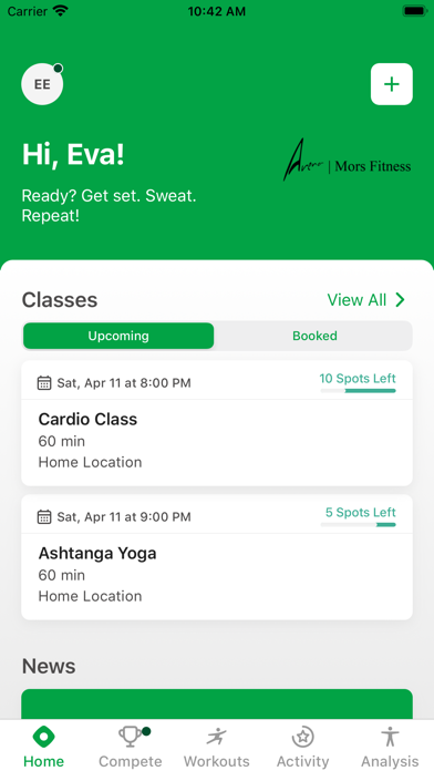 Arena Mors Fitness Screenshot