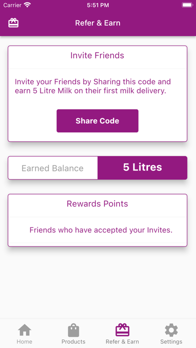 Gwala's A2 Milk App Screenshot