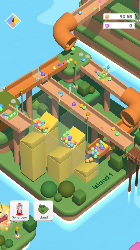 #2. Idling Island (iOS) 由: Noboru Hirakawa